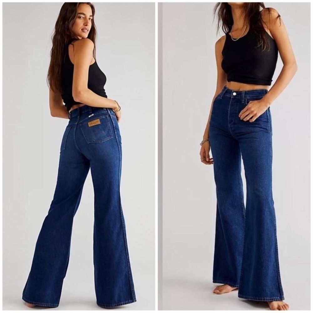 Free People Wrangler Flare Jeans